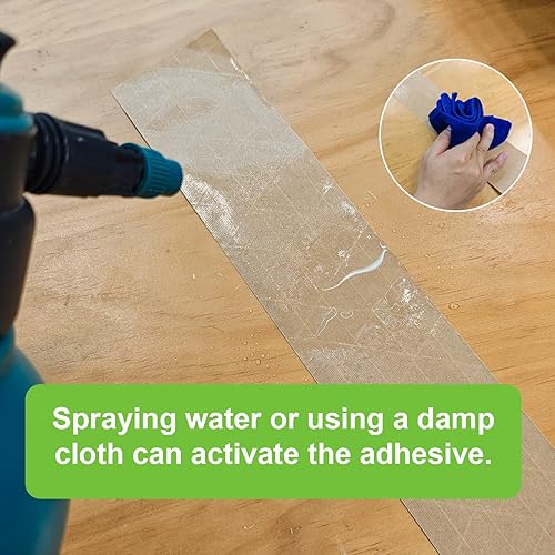 Miniatura 5 de 2.75 pulgadas x 450 pies Cinta de papel Kraft activada por agua Cinta de embalaje marrón reforzada Cinta de cartón fuerte para caja de embalaje