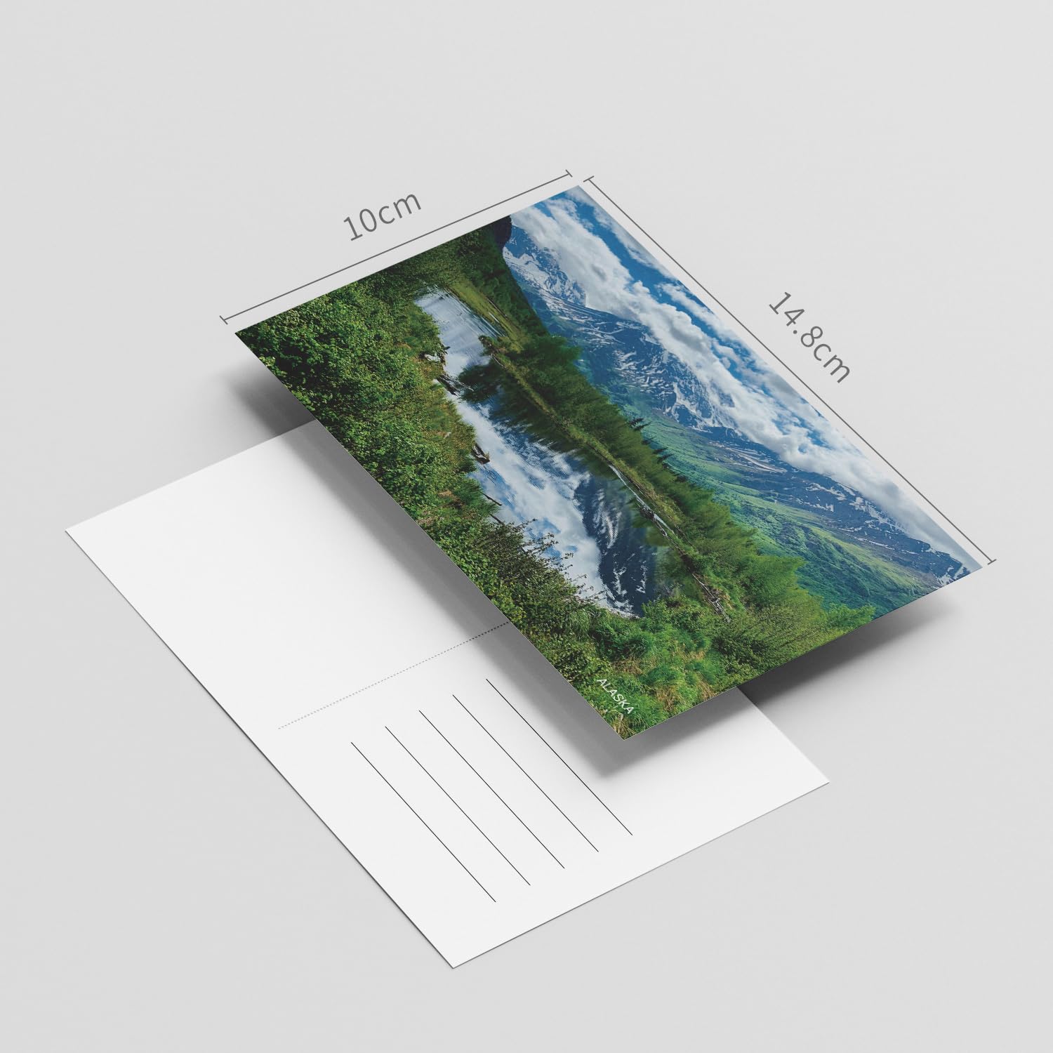 Dear Mapper Vintage Alaska Landscape Postcards - Pack Of 20 Greeting Cards For Mailing & Decor - View #13