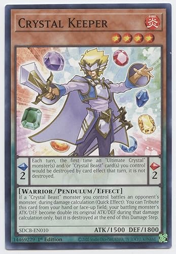 Yu-Gi-Oh! Crystal Keeper - SDCB-EN010 - Común - 1ª edición