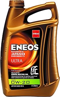Eneos 0W20 Fully Synthetic Motor Oil SAE 0W-20