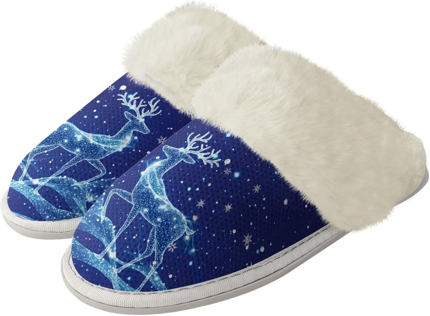 Xoenoiee Fuzzy huispantoffels voor dames, antislip Xoenoiee Fuzzy huispantoffels voor dames, antislip