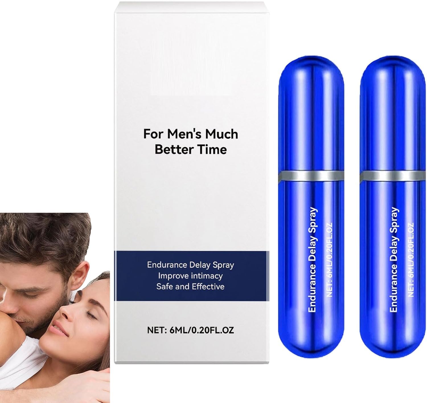 Spray retardante para hombres, spray más fuerte y de larga duración para hombres, mejora la vitalidad y la resistencia. Libera energía interior. Acción rápida.