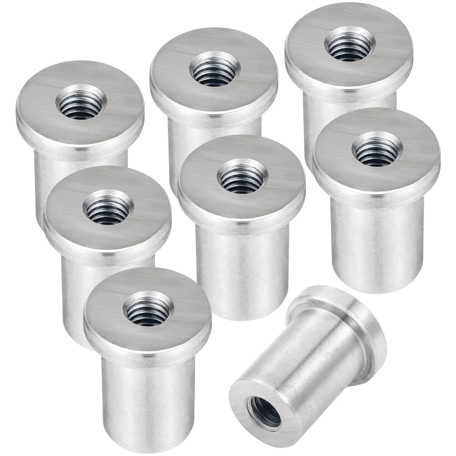 Weld Nuts - 8 Pack 1/2"-13 Thread, Easy Welding -11