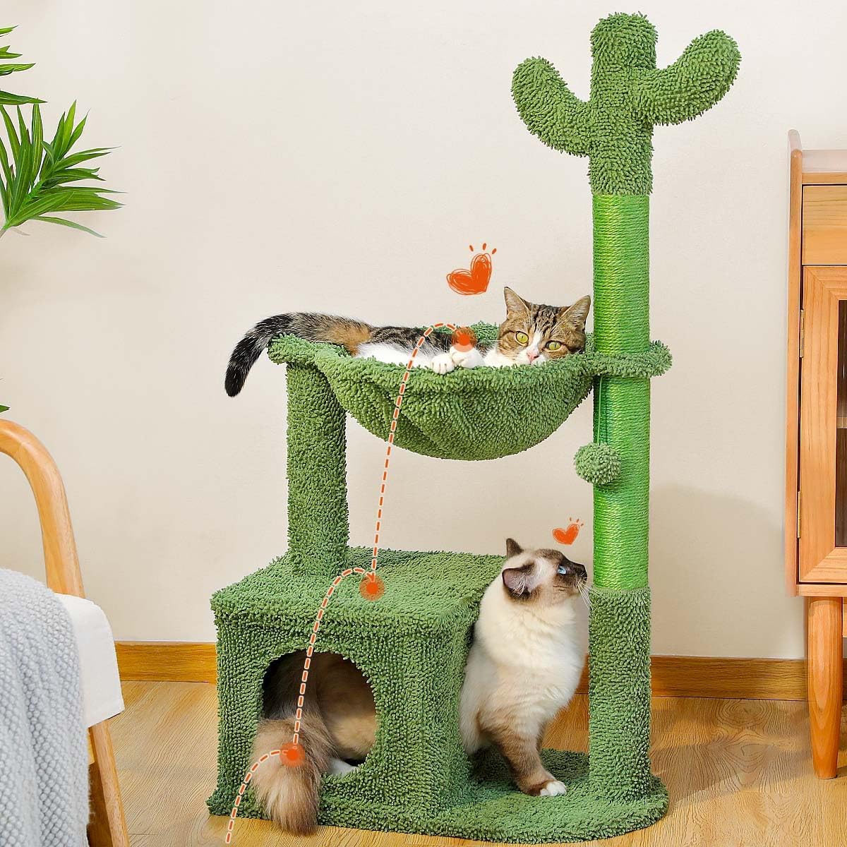 review Cactus Cat Tree 40