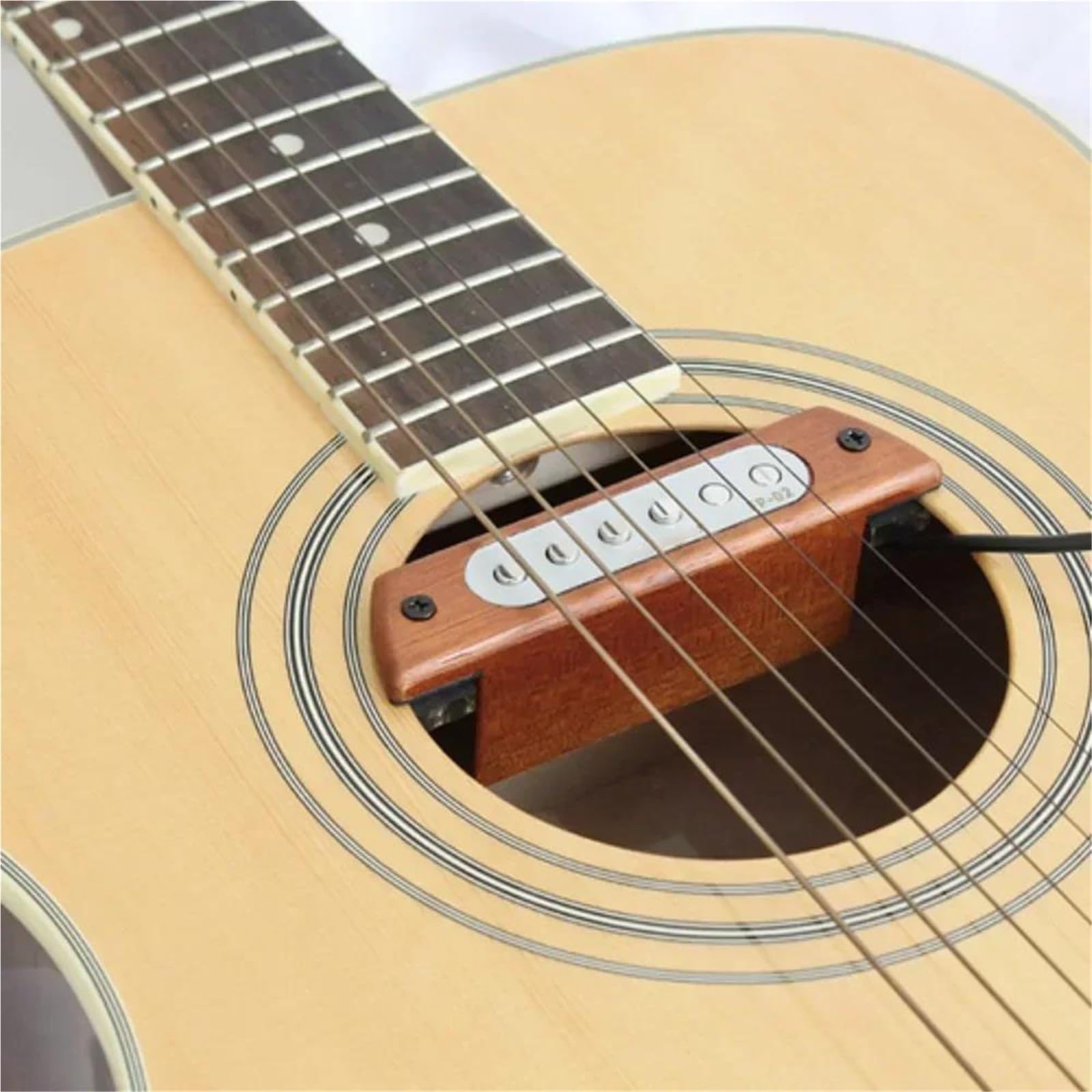 Pickup Per Chitarra Pickup Magnetico Per Foro Sonoro Chitarra Acustica Per 39"/40"/41"/42" FP-02 Accessori Per Chitarra Acustica Parte Dello Strumento