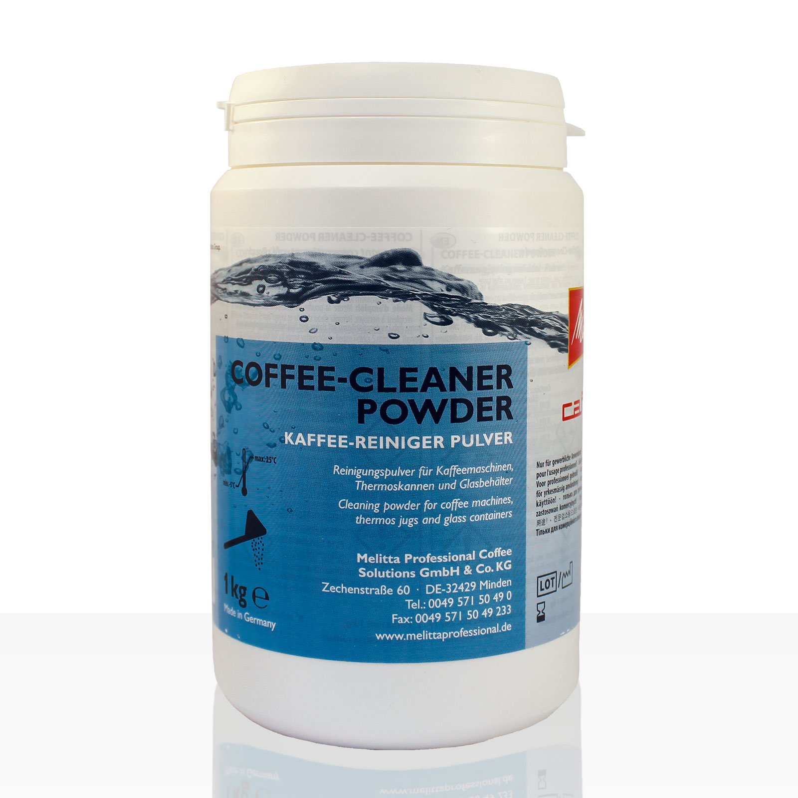 Melitta Cafina Coffee-Cleaner Powder 1 kg środek do czyszczenia kawy