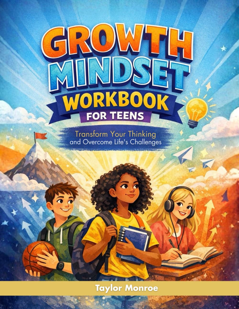 Growth Mindset Workbook for Teens: Transform Your Thinking and Overcome Life’s Challenges