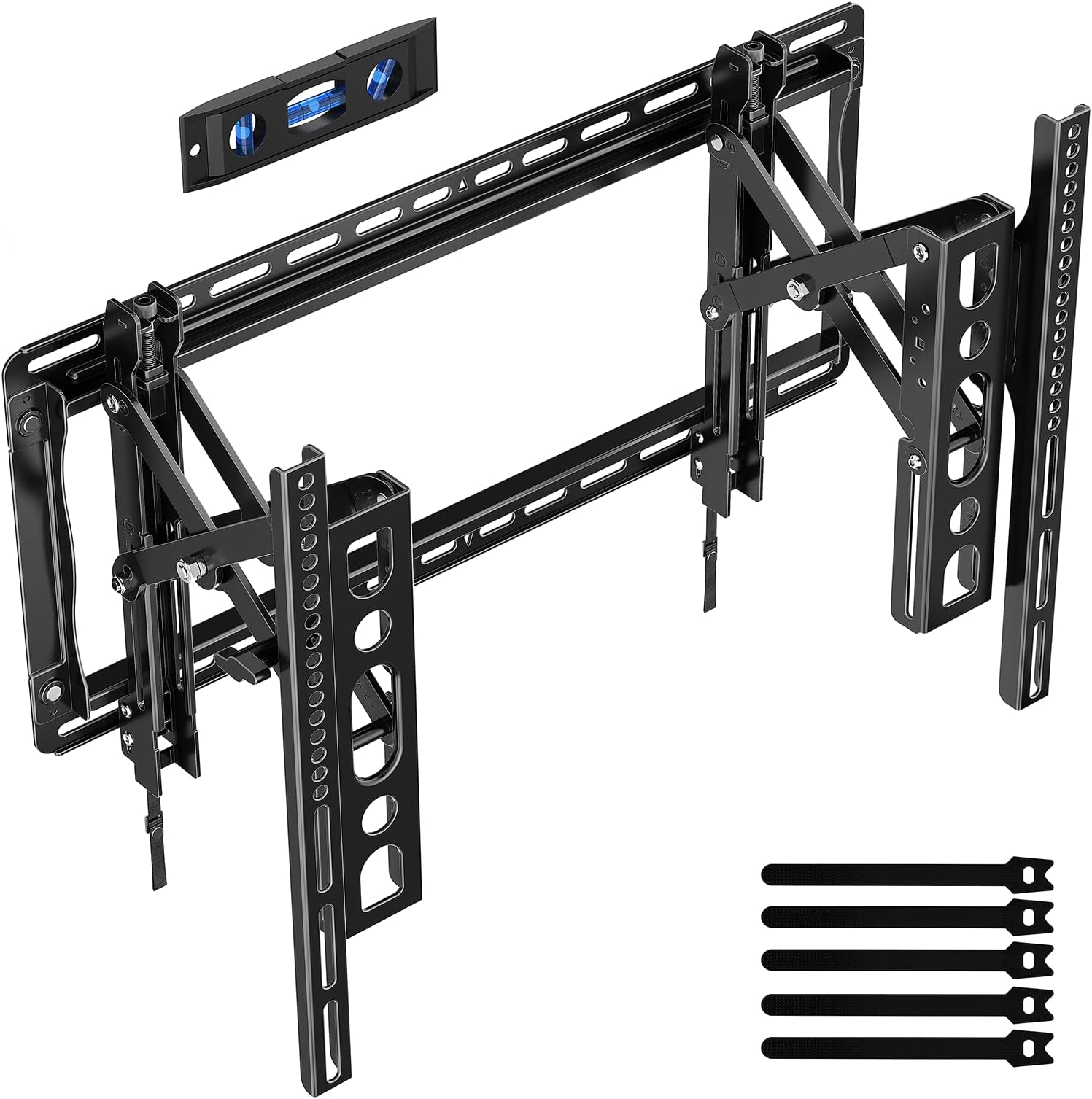 HOME VISION Advanced Full Motion TV Mount for 32-90 Inch TVs, Tilt TV Wall Mount with Extension, Swivel, Slide and Level, Wall Mount tv Bracket - Max VESA 600x400mm, up to 132lbs, 16/18/24 Inch Studs