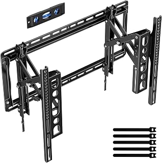 HOME VISION Advanced 4D Full Motion TV Wall Mount for 32-90 Inch up to 132lbs, Low Profile Wall Mount TV Bracket Articulating Arms with Extension, Swivel, Tilt, Max VESA 600x400mm, 16"/18"/24" Studs