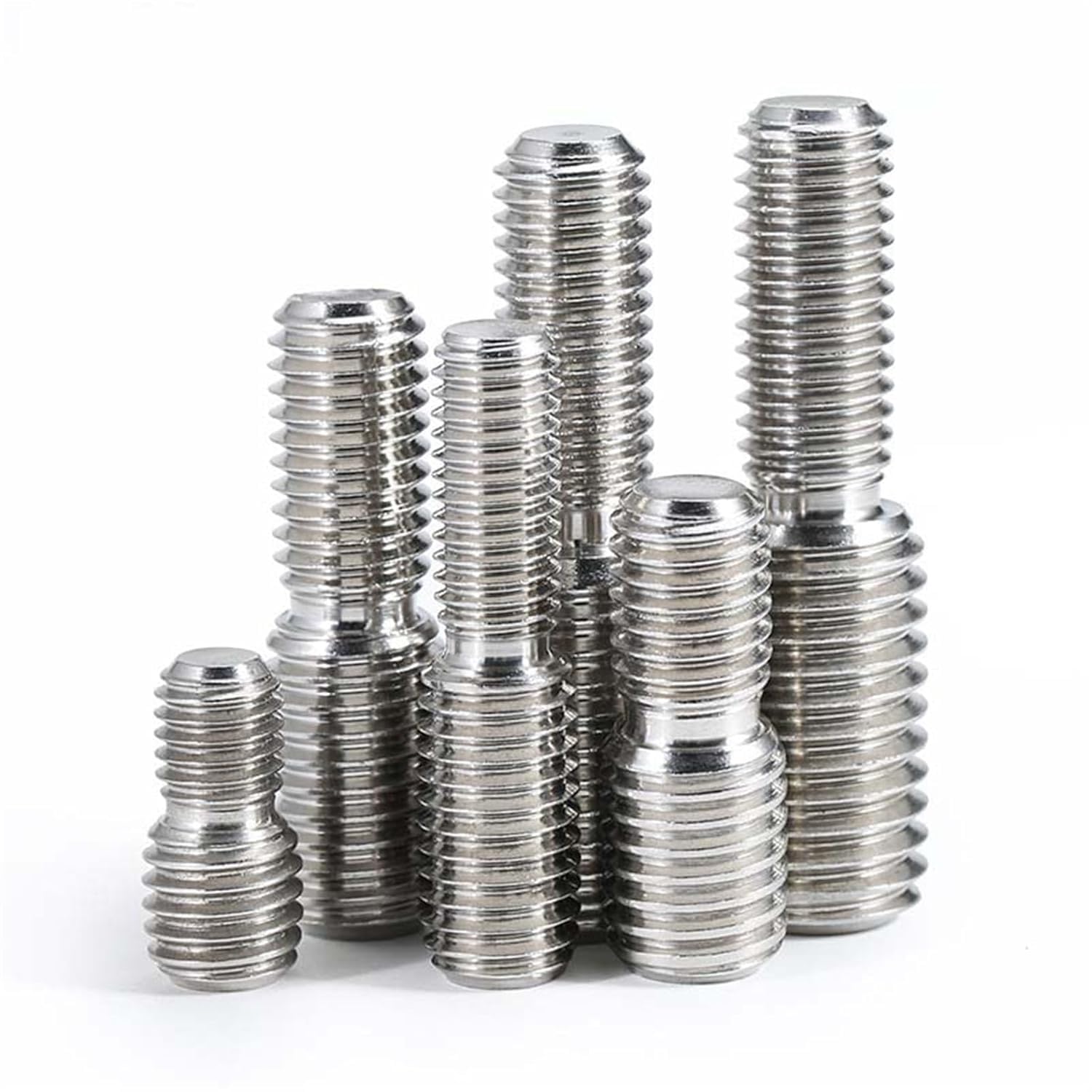 Stepper Motor Screw Stud Conversion Bolt Stainless Thread Reducer Double Ended Thread Screw Stud Camera Adapter Conversion Screw Bolt,Stainless Steel Reduction Bolts Tapped Block