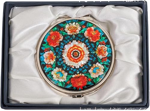 Miniatura 41 de February Mountain Espejo Compacto de Nácar – Doble Magnificación Regalo para Mujeres, Mamá, Hermana – Idea de Cumpleaños o Navidad (1, Heritage