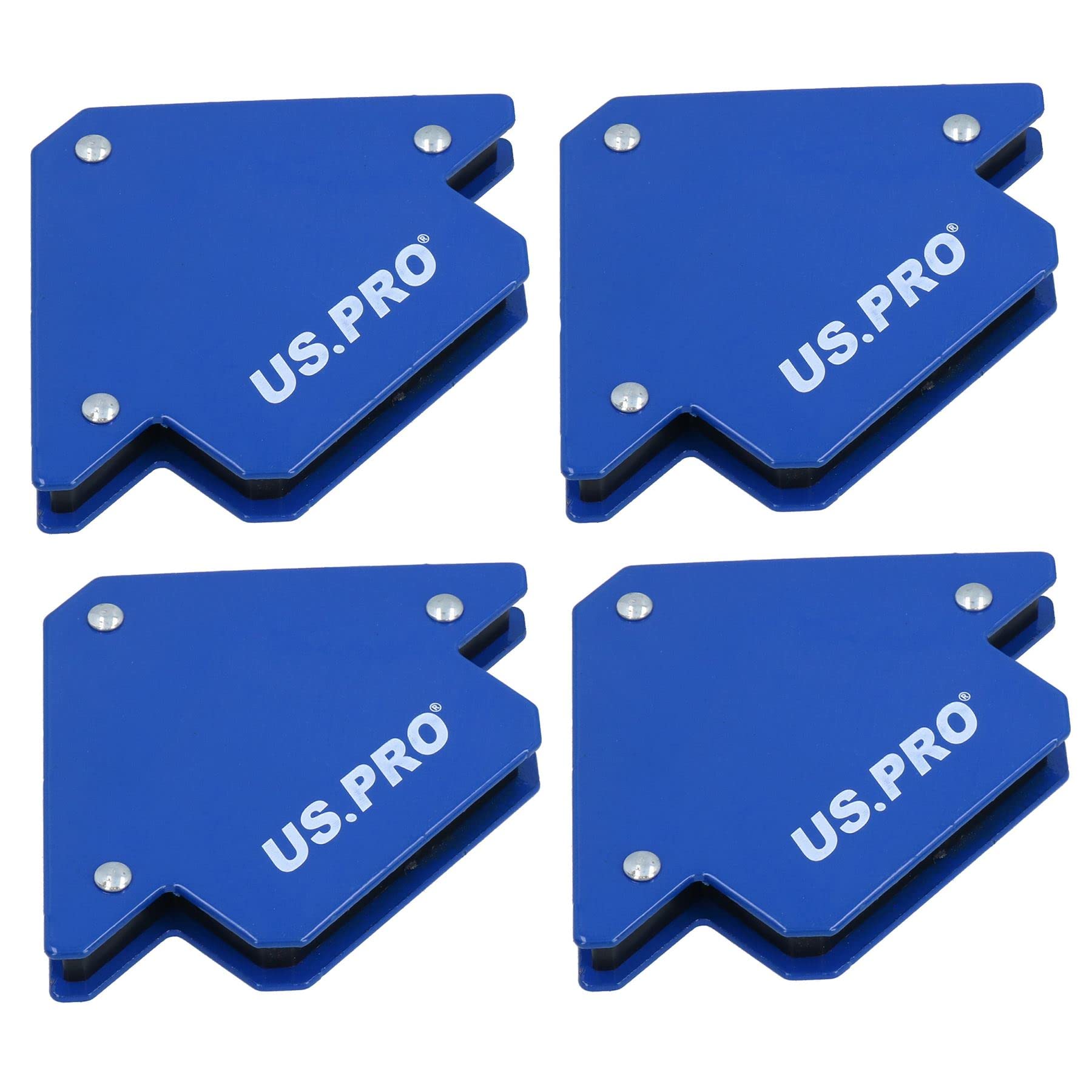 (Lot de 4) 25lb 75mm aimant soudure Soudeur Support porte-flèches 45 90 135