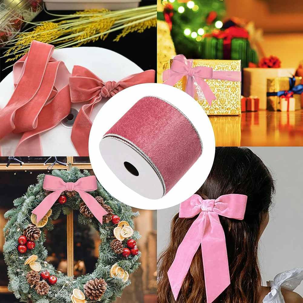 Rood satijnen lint 20 mm, strikband Kerstmis, decoratie