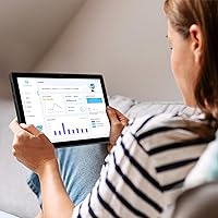 Vista 8 de Tablet COOPERS Android 15, tablet de 10 pulgadas 12GB RAM+64GB ROM hasta 1TB, procesador Quad-core de 1.8Ghz, WiFi 5G 6, batería de 6000mAh, cámara