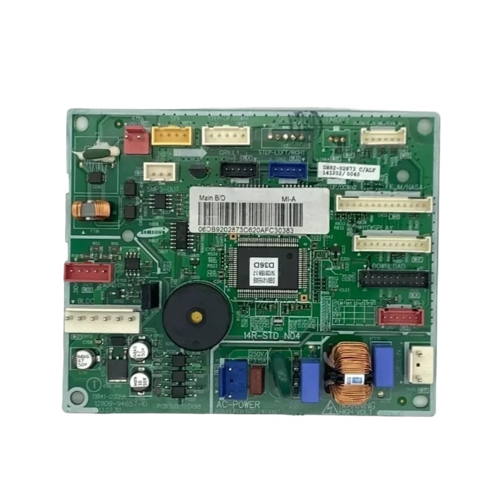 Compatible For Samsung， DB92-02873C DB41-01221A Air Conditioner Circuit Control PCB Board，Air Conditioner Motherboard Replacement Parts