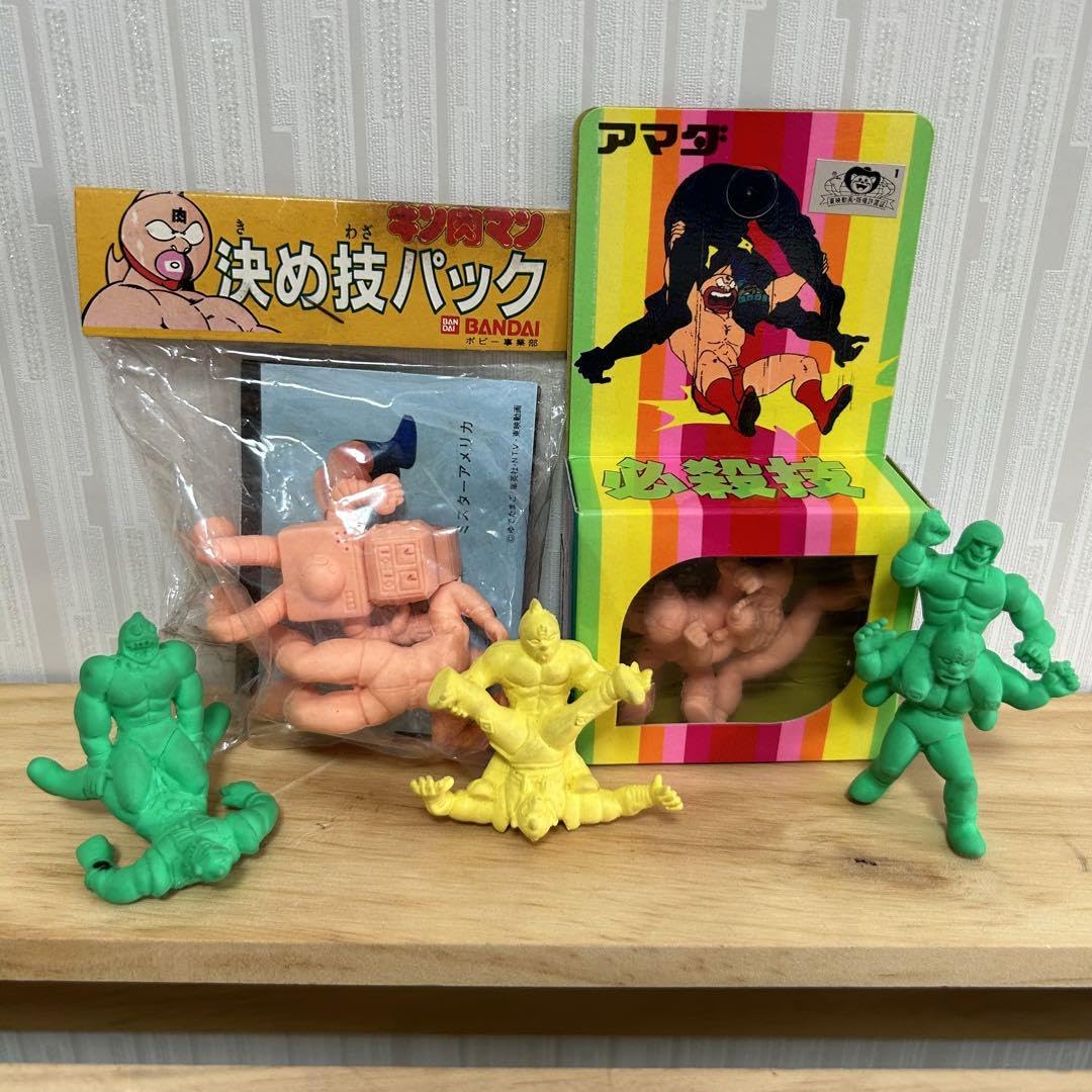 Amazon.co.jp: キン肉マン キン消し 決め技 技消しセット : おもちゃ