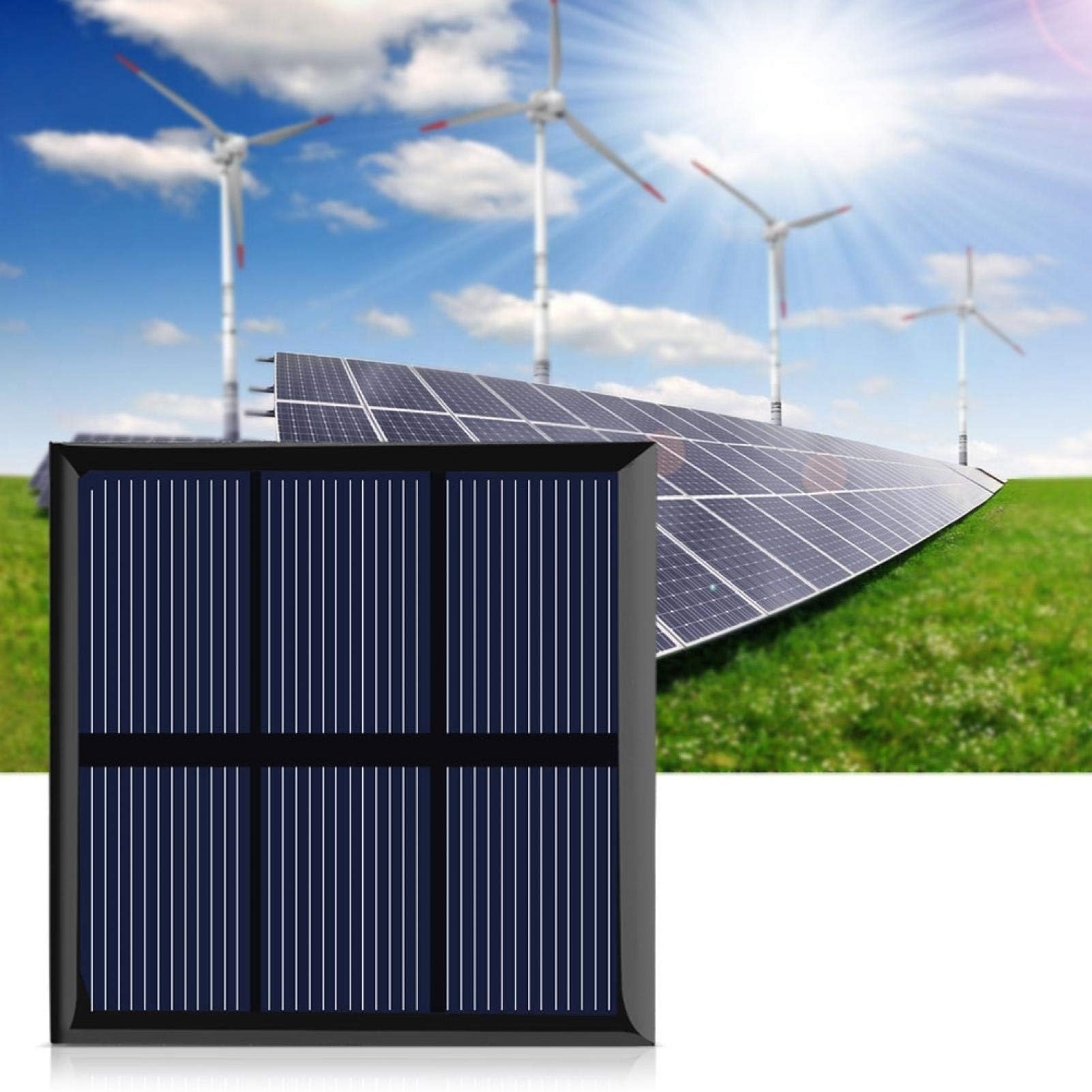 Mini Solar Panel, Portable Solar Panel, 0.7w 1.5v Polysilicon Mini Solar Panel DIY Power Module Charger for 1.2v Battery with Wire for Solar Lamp(70 * 70mm)-image-22