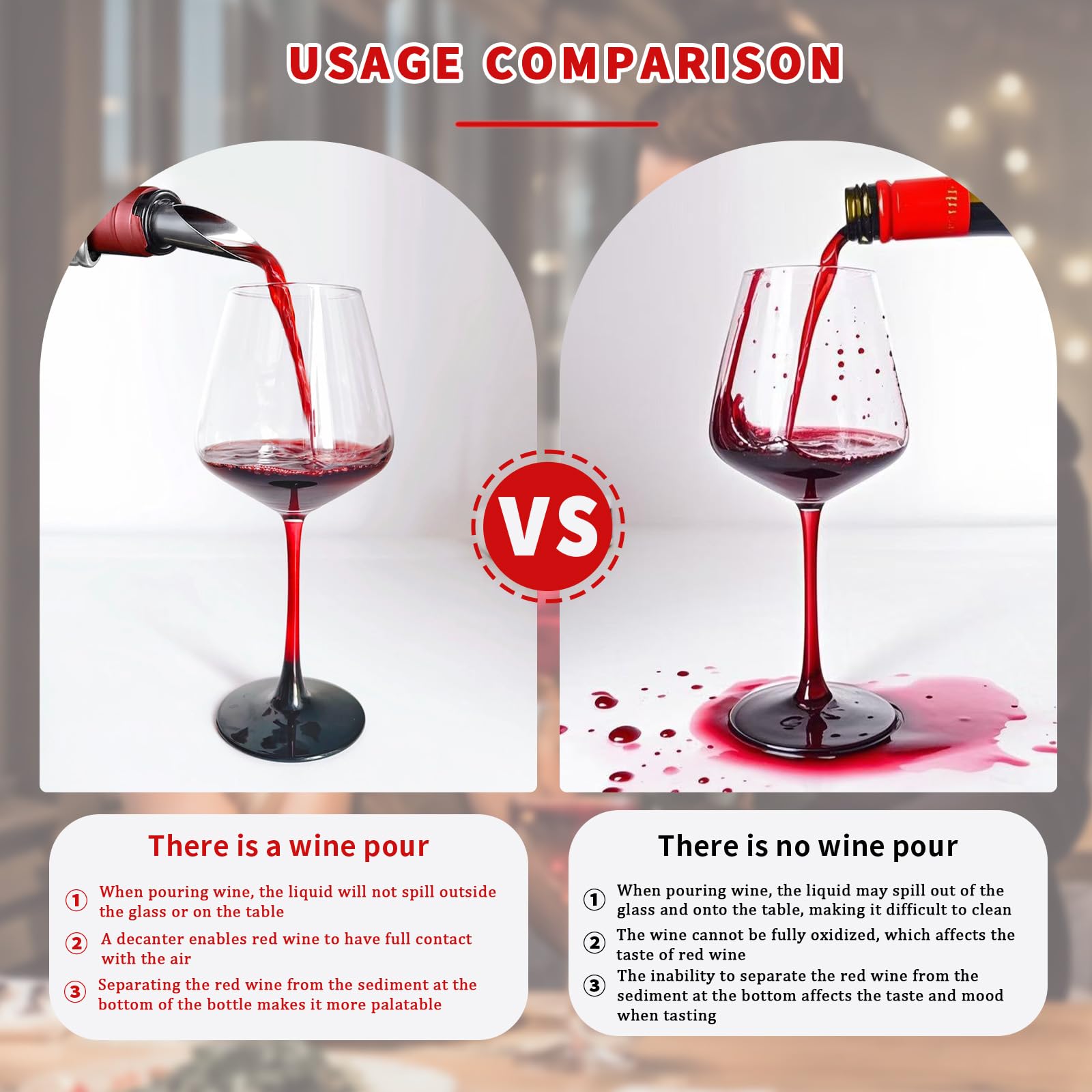 Rabbit Wine Opener Set - Effortless Cork Removal -5