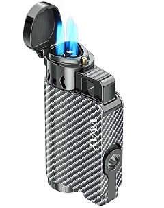 VVAY Torch Lighter Butane Refillable Triple Jet Flame Torch Lighter