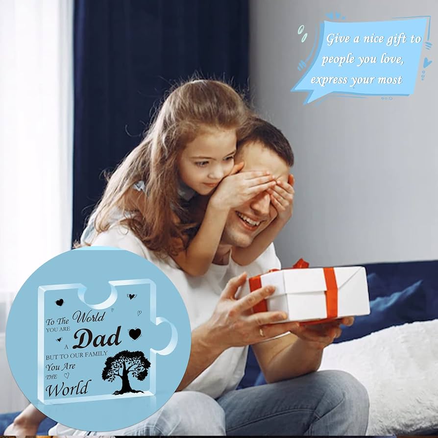 ＊Nyankyouダイ＊ No.52 父の日 祝日 Father カッティング Amazon.com: Gifts for Dad from Daughter Wife,12x8Inch Metal