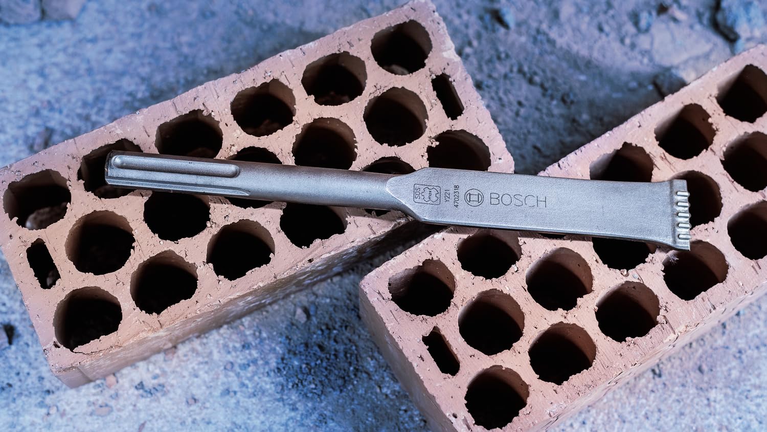 Bosch 2 607 990 010 - Cincel para juntas SDS-max - 280 x 38 mm (pack de 1)