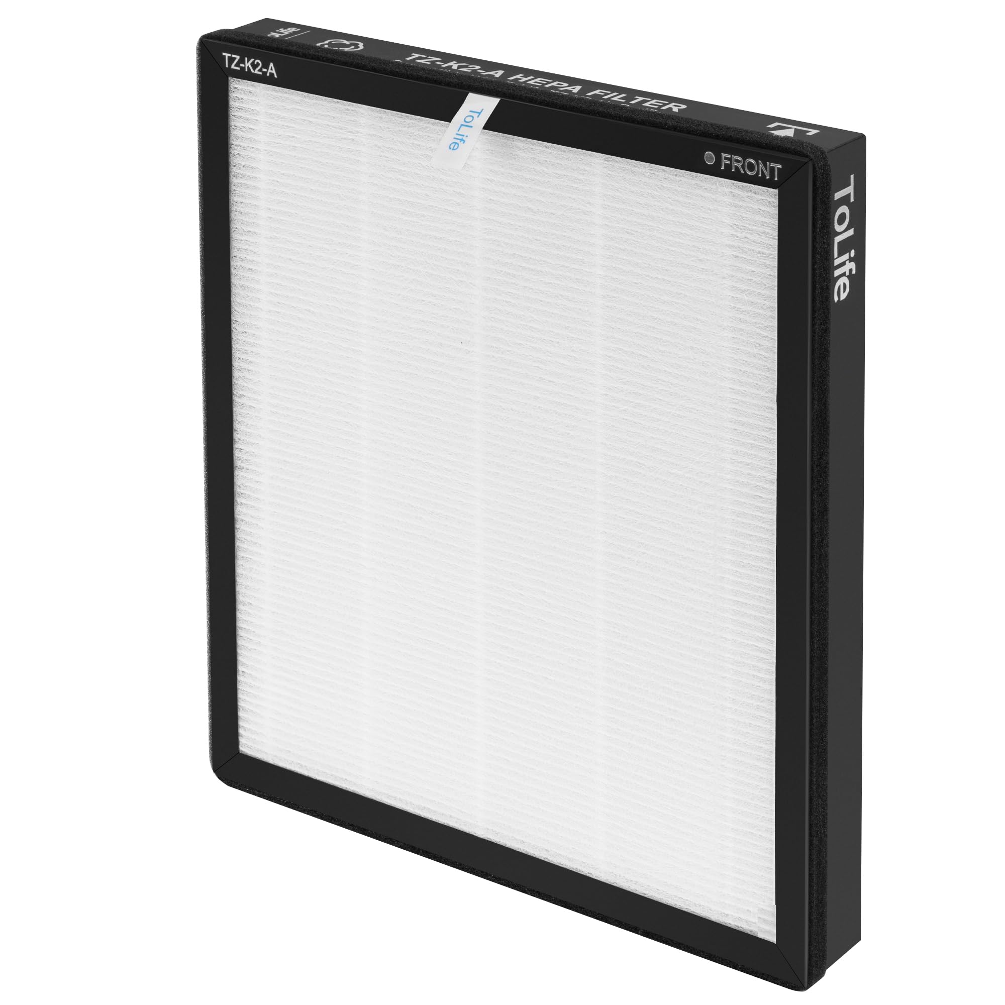 ToLife TZ-K2 Air Purifier Replacement Filter, 3-in-1 HEPA High-Efficiency Activated Carbon Filter, TZ-K2-A, 1 Pack, WhiteClimatePartner certified