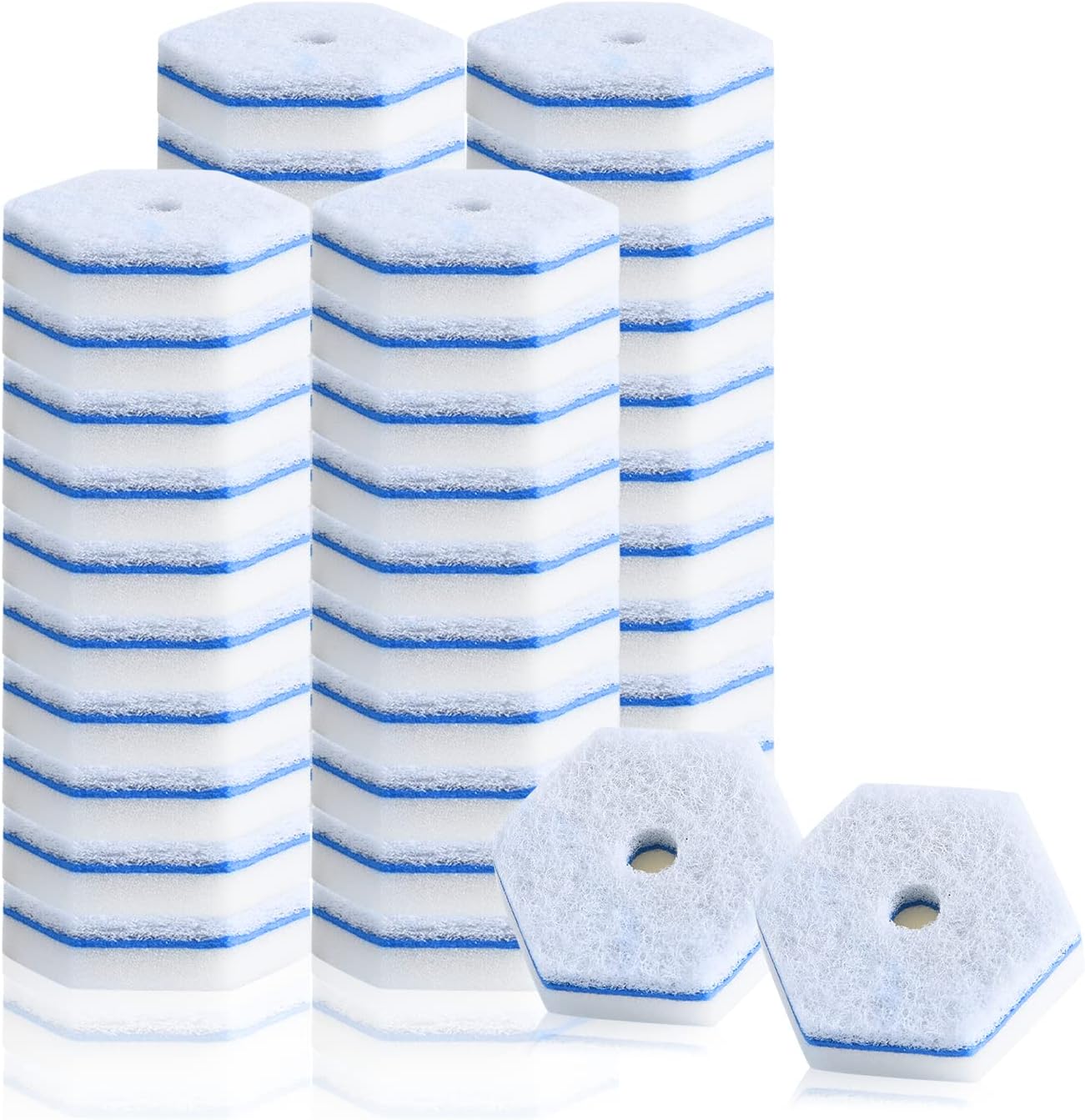 FullyClean 40 Counts Disposable Toilet Cleaning Wand