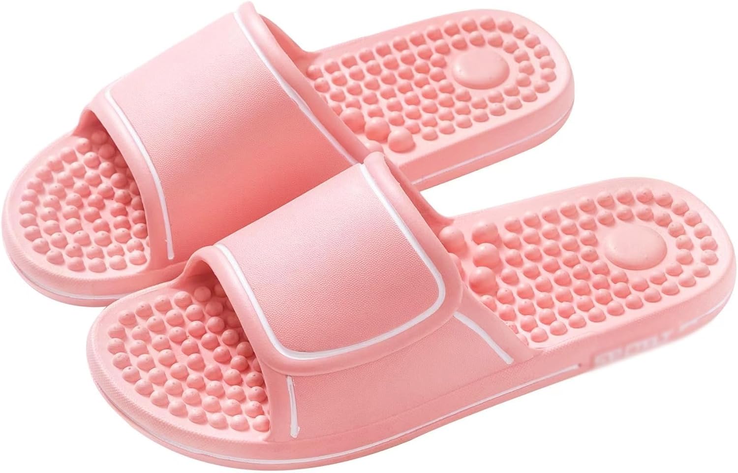 Acupressure Relax Slippers Women's Men's Foot Acupoint age ls Summer Open Toe Shower Shoes Reflexology ls Relieve Plantar Fasciitis & Heel Pain(Green,40/41 EU) (38/39 EU)