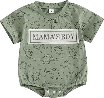 Newborn Baby Boy Girl Romper Funny Letter Embroidery Short Sleeve Round Neck Bodysuit Cute Infant Summer Clothes