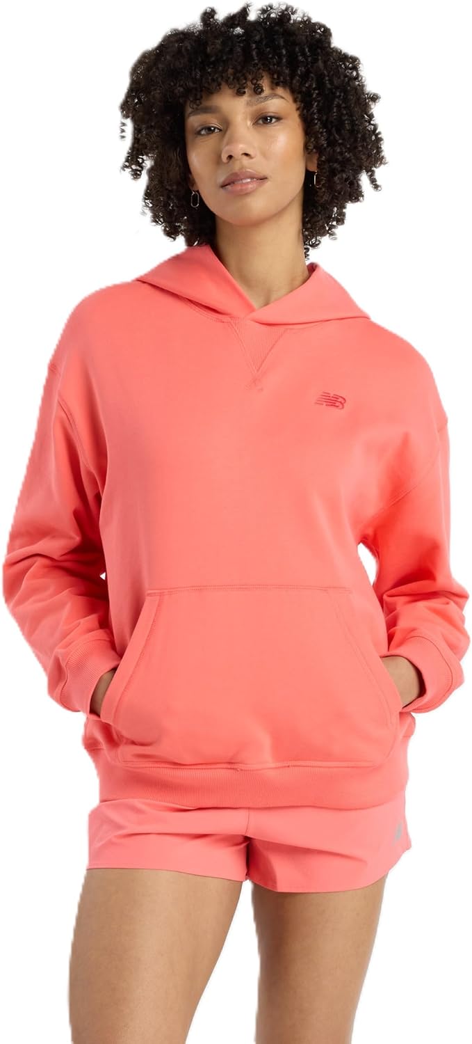 New Balance womens Athletics French Terry Hoodie
