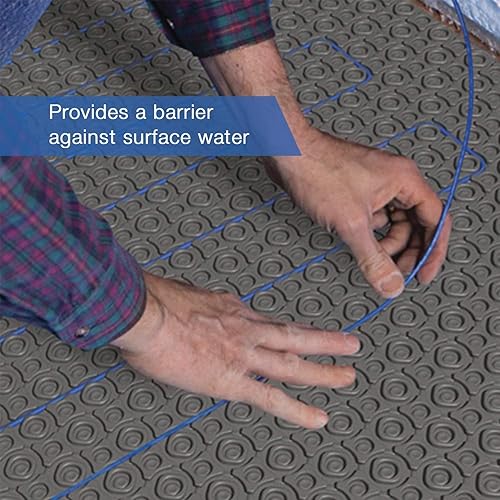 Miniatura 3 de SunTouch 8006GRY40-ST HeatMatrix - Alfombrilla de membrana para sistemas de calefacción WarmWire, 40 pies cuadrados, gris