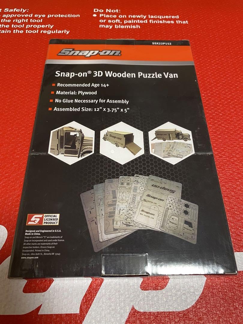 SNAPON 木製パズル｜車・バイク・自転車