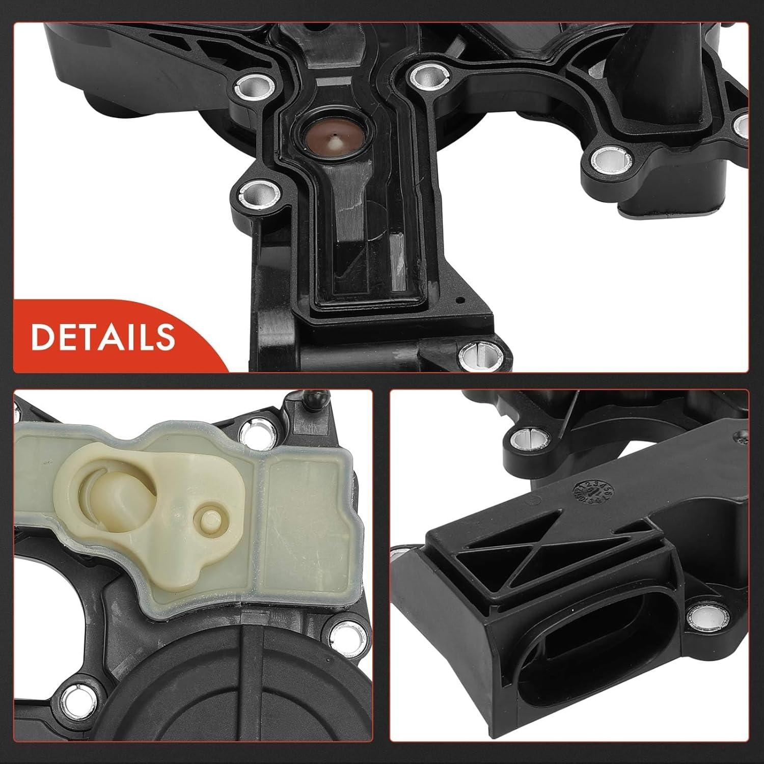 A-Premium Engine Crankcase Vent Valve Oil Separator Compatible with Volkswagen Tiguan 2013-2017, Beetle 2013, Tiguan Limited 2017-2018 & Audi A4/A6 2012-2016, Q5, A5, Q3, A5 Quattro, allroad, 2.0L