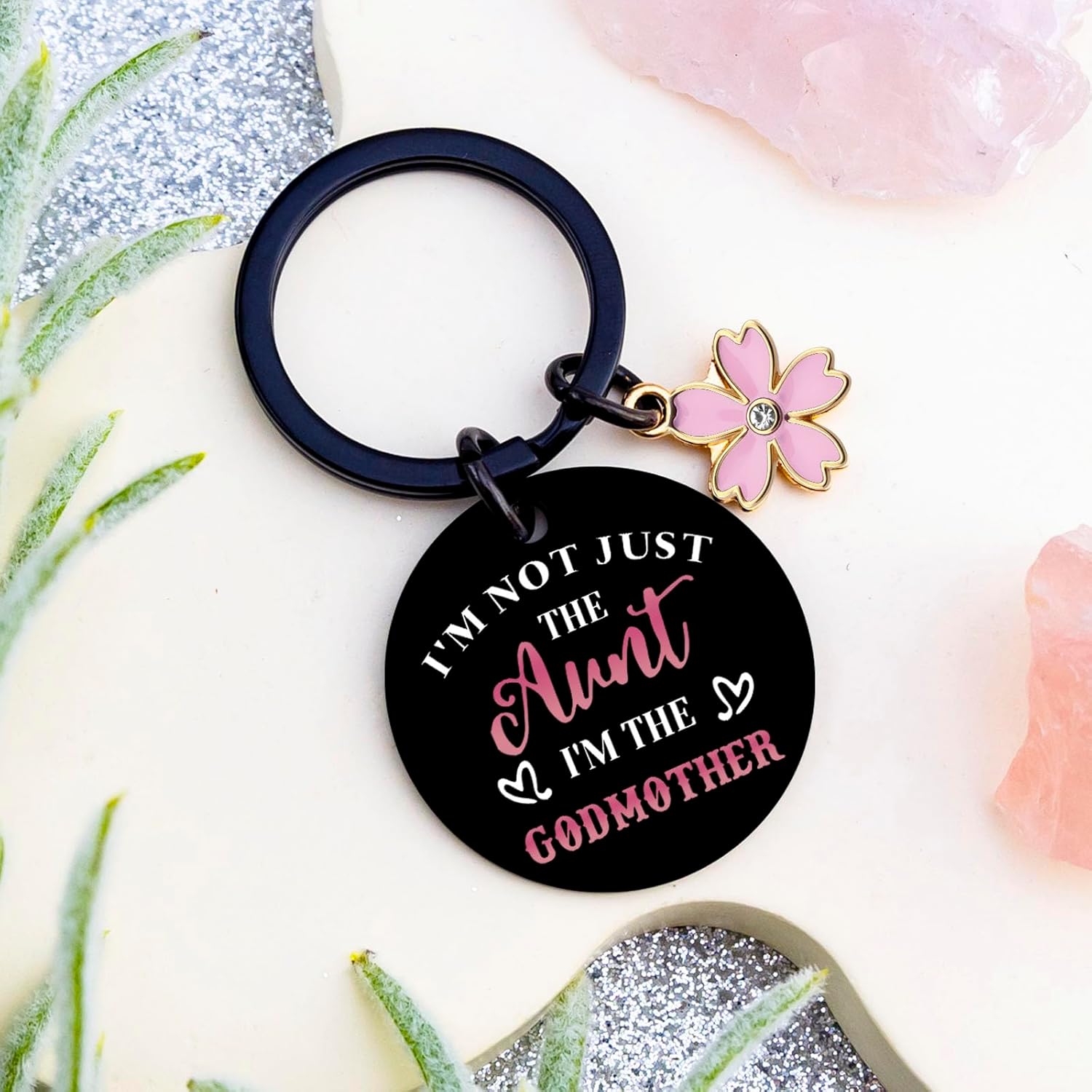 God Mother Proposal Gift The Godmother Gift from Godchild Madrina Keychain for Women Madrina Gifts Ideas Godparents Gifts for Baptism God Mother Birthday Christmas Mothers Day Stuff for God Mom - Image 2