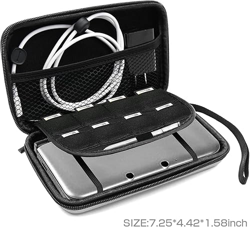 Miniatura 6 de BEADY Carrying Case for Nintendo NEW3DS XL, NEW3DS LL, 3DS XL, 3DS LL Storage case Console Storage case Silver Gray