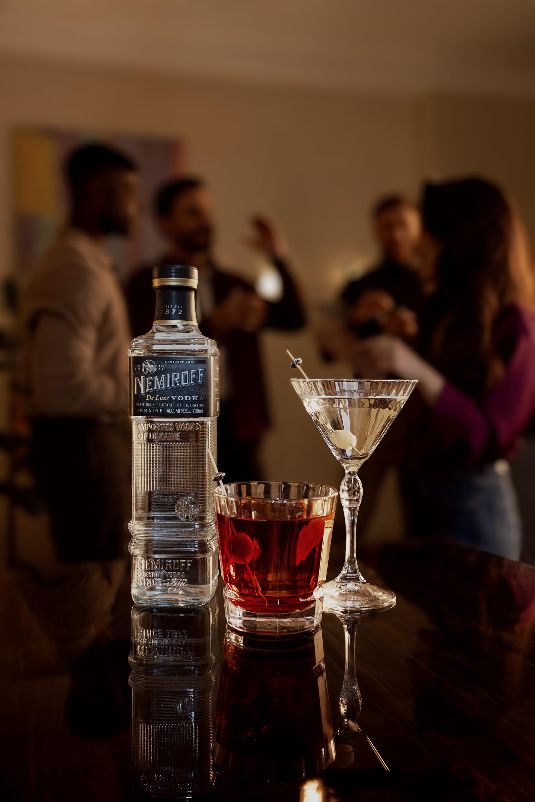 Nemiroff De Luxe Premium Vodka 40% Vol. 0,7l