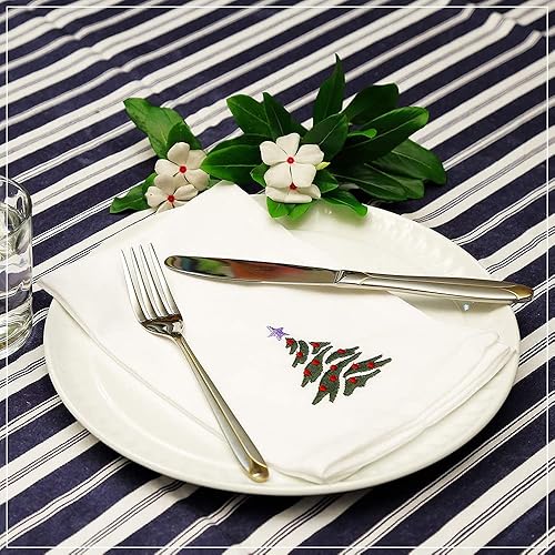 Miniatura 3 de Viva - Servilletas de tela magenta de algodón de 18 x 18 pulgadas, servilletas lavables  Absorbentes reutilizables para primavera y Pascua, cesta de