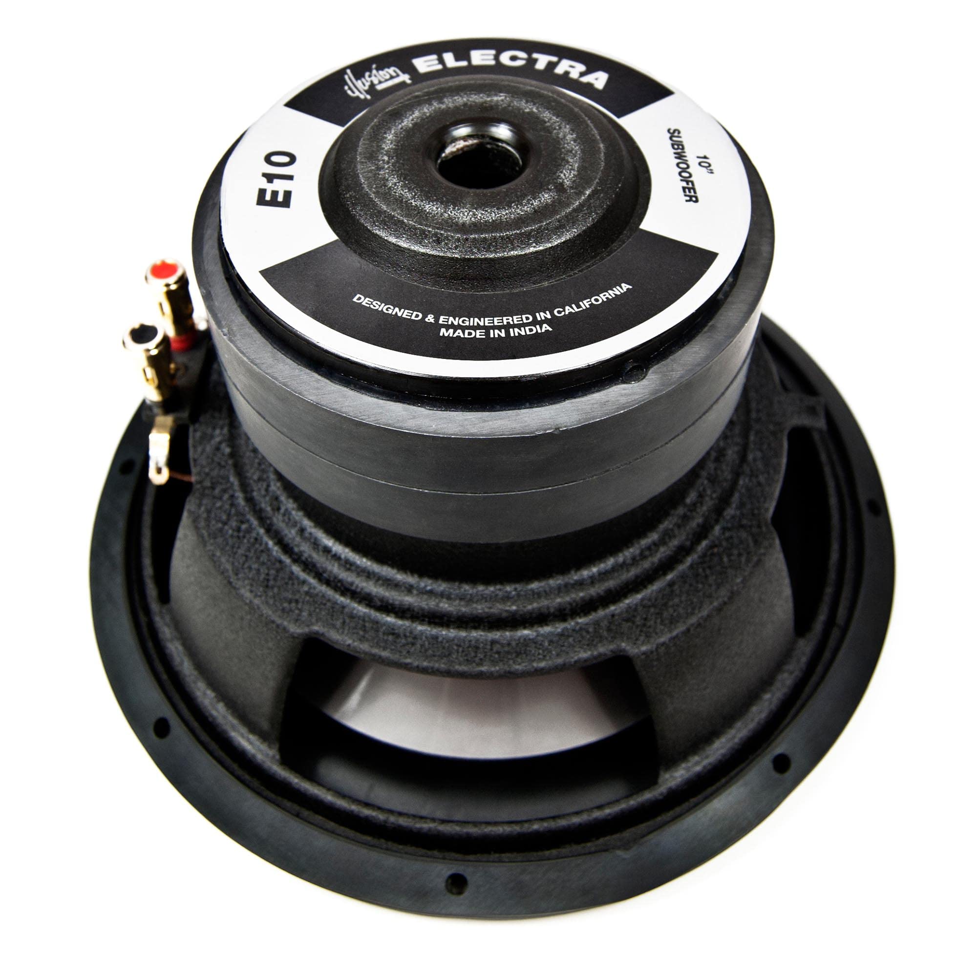 Illusion Audio E10 10" Electra Series Subwoofer - Single Sub, 300W RMS, For Car Audio