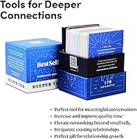Vista 6 de BestSelf Deeper Talk Date Deck Bundle - Tarjetas de conversación de fecha y rompehielos
