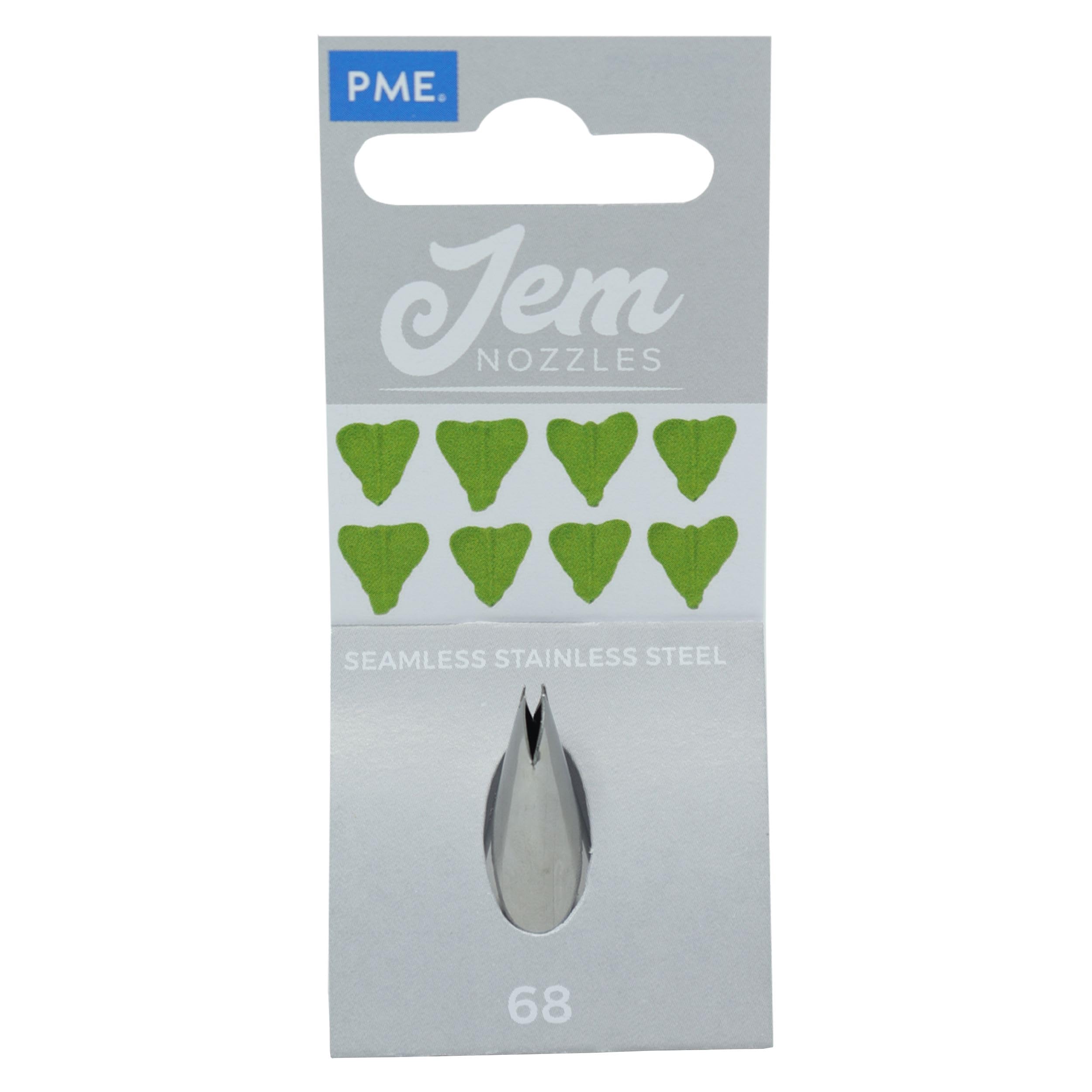 JEM Medium Leaf Piping Nozzle Decorating Tip #68