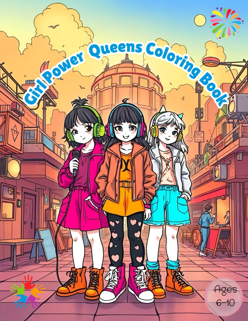 Girl Power Queens: I Am Strong, I Am Smart, and I Can Do Anything: A Fun and Empowering Coloring Book for Girls Ages 6–10