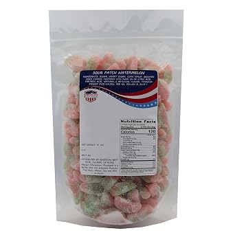 American Best Food Sour Watermelon Gummy Candy 15 Oz