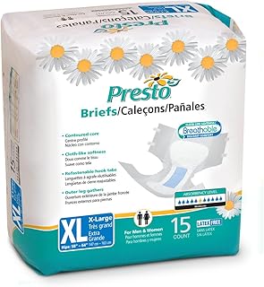 Presto Protective Underwear, X-Large, 14-Count (Pack of 4)