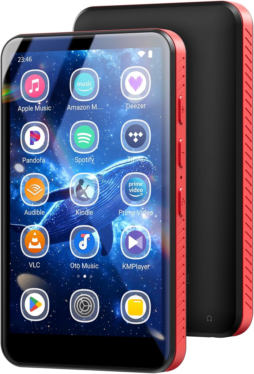 MECHEN X55-C MP3 Player front and side view