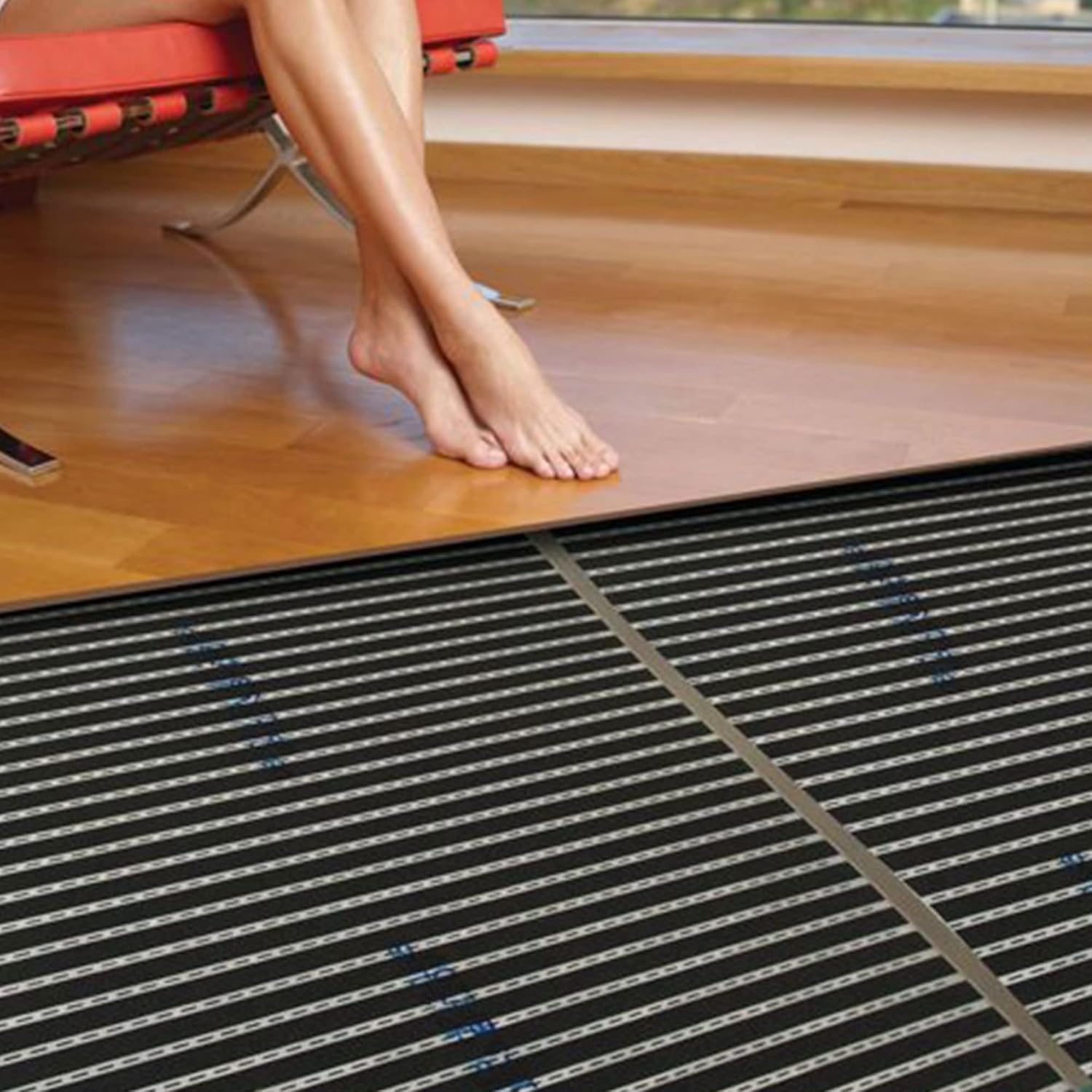 QuietWarmth QWARM3X5F120 3 Foot by 5 Foot 15 Square Feet 120 Volt Easy