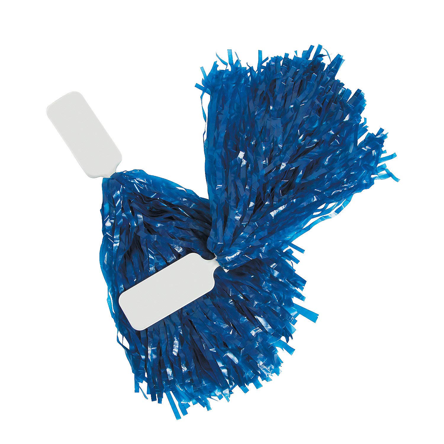 Fun Express - Blue Team Spirit Pom Pom - Toys - Active Play - Pom - Poms - 24 Pieces