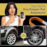 Vista 5 de Caja magnética para llaves – Fuerte soporte magnético para ocultar llaves de repuesto, casa, casa rodante, acceso a barco – Almacenamiento oculto