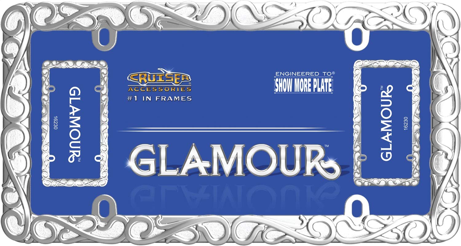 Cruiser Accessories 16230 Glamour, Chrome/Chrome