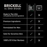 Brickell Men's Renewing Face Scrub for Men, Natural and Organic Deep Exfoliating Facial Scrub Formulated with Jojoba Beads, Coffee Extract and Pumice, 118 ml, Scented