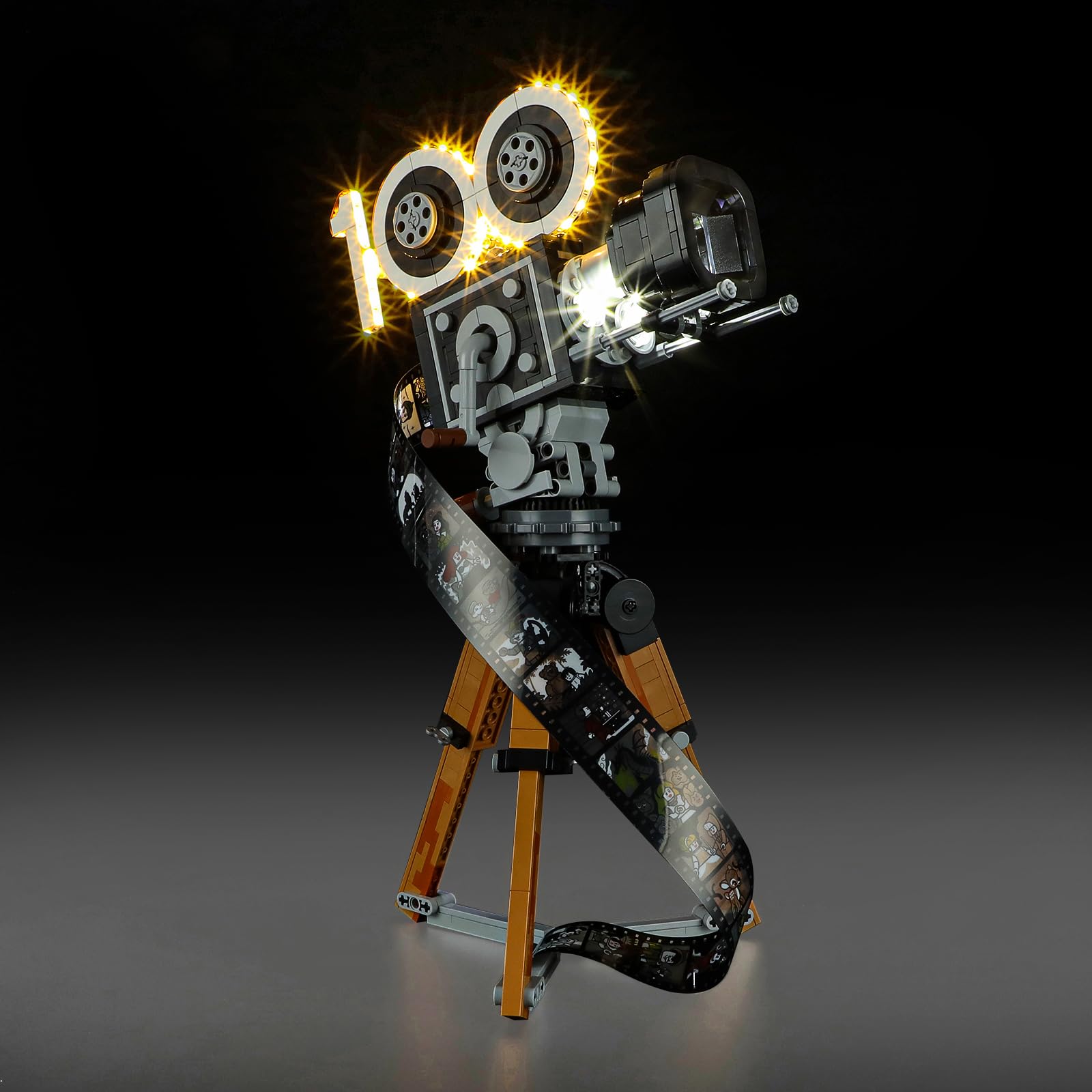 Mililier LED Light Kit for Lego 43230 Walt Disney Tribute Camera Set, Compatible with Lego 43230 Building Blocks Model(Not Include Blocks Set)